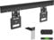 Ultra Slim TV-Wandhalterung - IMtKotW TV Halterung für 37-80 Zoll Fernseher, Max. 75 kg, TV Halterung max. VESA 600x400, Universelle Kompatibilität, Abstand zur Wand nur 0,95 cm