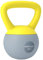 SPORTNOW Soft Kettlebell, 4kg Kettle Bell with Non-Slip Handle for Home Gym Weight Lifting and Strength Training, Yellow and Grey