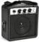 Lumlflc 1 PCS 5W Mini Guitar Amplifier Amp Speaker with 3.5mm & 6.35mm Inputs 1/4 Inch Output Black ABS with Volume Tone Adjustment Overdrive