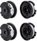 CYILIUEN 4 Stück Fadenspule GE-CT 18/28 Li Spule für Rasentrimmer φ1.65mm x 4m Passend für Rasentrimmer GE-CT 18/28 Li TC