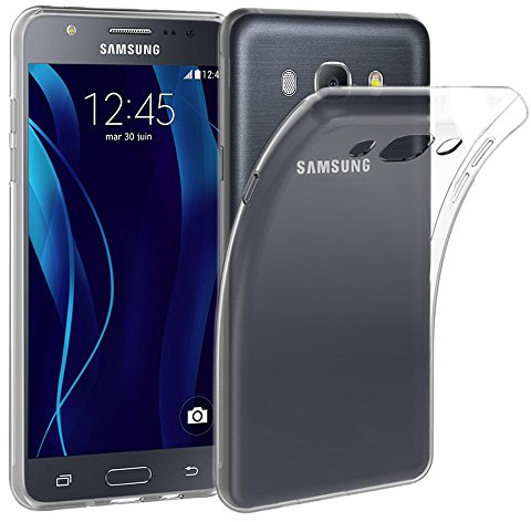 ebestStar - Funda para Samsung J7 2016 Galaxy SM-J710F J710H, Carcasa Silicona Transparente, Capa Protectora TPU Antigolpes, Slim Ultra Fina, Transparente