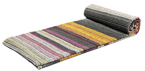 Open Road Goods PT-HalfPink Yoga-Matte, medium, Mat Size Grey Blanket