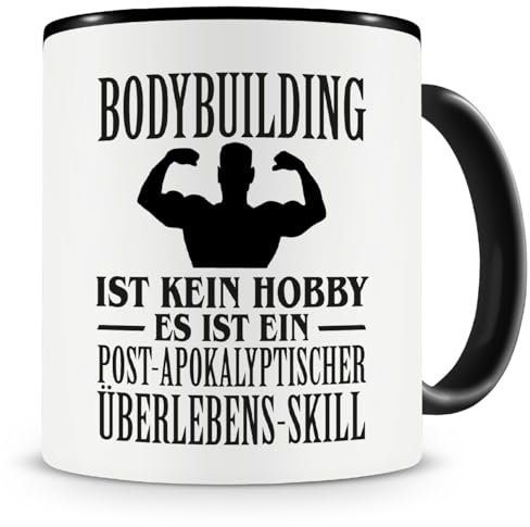 Samunshi® Bodybuilding ist kein Hobby Tasse Kaffeetasse Teetasse Kaffeepott Kaffeebecher Becher