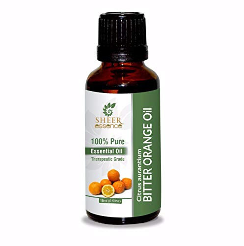 Bitter Orange Oil (Citrus Aurantium) Essential Oil 100% Pure Natural Undiluted Uncut Therapeutic Grade Oil 1.69 Fl.OZ