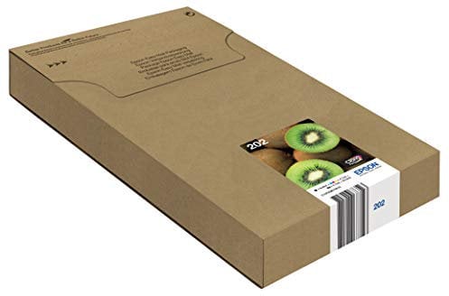 Epson Original 202 Tinte Kiwi (XP-6000, XP-6005, XP-6100, XP-6105), Multipack, 5-farbig