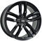 MAM Felgen RS3 7JX16 5/108 ET46 72.6 MATT BLACK PAINTED Alufelge