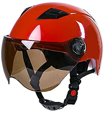 Cycling cap Fahrradhelm mit Sonnenblende, zum Fahren von Fahrrädern, Elektroautos, Motorrädern, Kopfumfang 55-62 cm, komfortabel, atmungsaktiv und Sonnenschutz