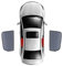 Auto Sonnenschutz Vorhang FüR VW Sharan 2012-2019, Seitenscheibe Heckscheiben UV Schutz Sonnenblende Mesh SchüTzt Mitfahrer Baby Kinder Sonnenschutzrollos