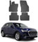 OMAC Gummi Fußmatten fürAudi Q3 Q3 Sportback F3 2018-2025 Automatten Schwarz 4X