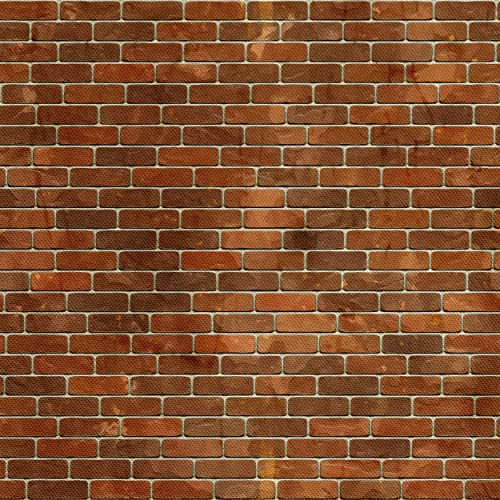 HEKO PANELS Stoff Oxford Wasserdichte Meterware Canvas-Stoff Polyester Stoff Zum Nähen Nähstoffe Möbelstoffe Dekostoffe Handwerken Wasserabweisend Blickdicht Ziegel 1 Meter 155 x 100 cm, DX1529