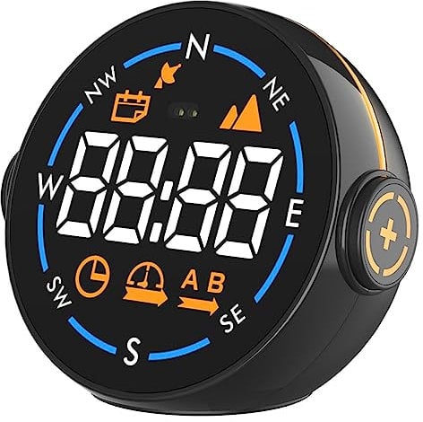 Shkalacar Digitaler Auto Tachometer, Auto-Head-Up-Display mit GPS, H600G Digitalanzeige Geschwindigkeit Höhenmesser Auto Head Up Display