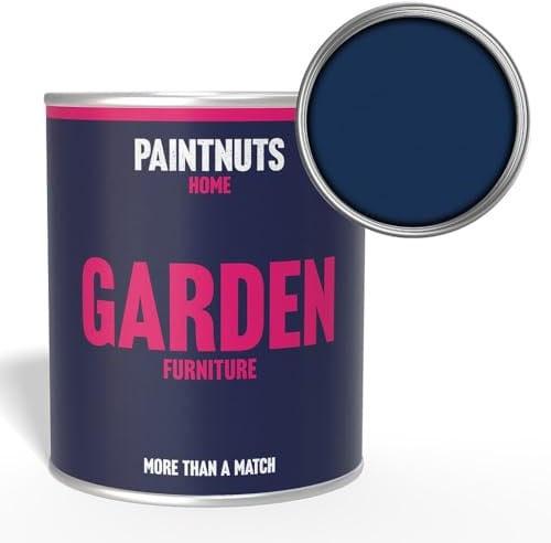 Paintnuts Garden Furniture Paint - RAL-5013 - COBALT BLUE Gloss 2.5 Litre Tin