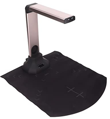 Buchdokumentenscanner Faltbare Intelligente Dokumentenkamera, Automatisches Scannen, OCR-Texterkennung, Unterstützung für PDF-, Word-, Excel- und TXT-Textdokumentation