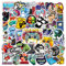 50 PCS Video Gaming Spiel Sticker Aufkleber für Laptop, Telefon, Wasserflasche, Skateboard, Koffer, Gitarre, Pad, niedliche ästhetische Vinyl Aufkleber, Wasserdicht, Scrapbook Aufkleber (J)