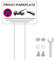 Panneau d'interdiction de stationnement privé - 30 x 20 cm - En aluminium - Avec poteau - Support pour véhicules sont remorqués - Panneau de parking privé