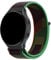 FiiMoo Nylon Cinturino Compatibile con Amazfit Bip 5/Amazfit Cheetah/Cheetah Pro/Amazfit GTR 4/Amazfit GTR 3, 22mm Regolabile Sport Cinturino, Cinturini in Nylon per Amazfit GTR 47mm-Grigio+Verde