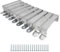 10 Pack Ultimate 4Inch Fence Post Security Brackets (for 100mm/4 Posts) Concrete Or Wood, Anti Rattle Post Clips, Galvanised Anti Corrosion, with Screws