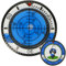 Golf-Marker--Clip, Ball-Marker--Clip,Zinklegierung clip Golfballmarker mit Wasserwaage - Multifunktionales Skalendisplay, leicht zu tragendes Putting-Trainingszubehör für Golfschläger und Golfspieler