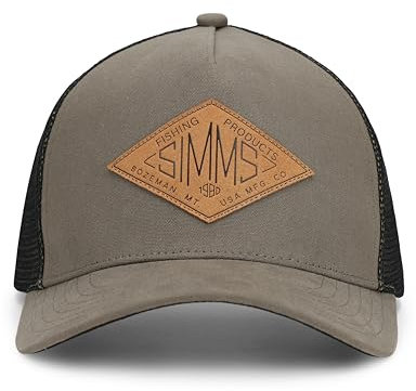 Simms Unisex-Erwachsene Double Haul Trucker Baseballkappe, Smokey Olive, One Size
