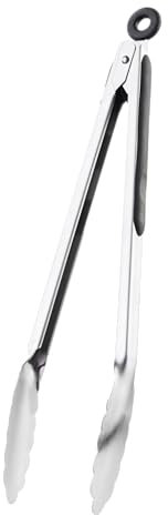TEXAS CLUB - Grillzange aus Edelstahl, Grillzange, Grillzange, Grillzange, von Profis geliebt, Länge: 34 cm