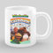 Personalised Rainbow Mug – Retro TV Show-Inspired Custom Cup – Unique Gift for Birthdays, Celebrations, Pride – Printed Ceramic – Perfect for Any Occasion