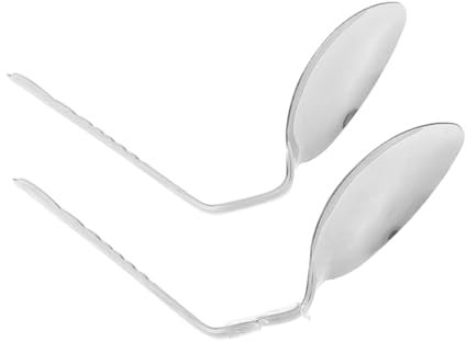 UPKOCH Kit de 2 Cucharas Dobladas Accesorios para Trucos Alucinantes para Espectáculos Callejeros Y Fiestas