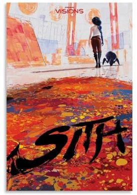 EGLOBICH Sith TV-Show-Poster, Wandkunst, dekorativ, ästhetisch, Leinwandposter, 20 x 30 cm, ungerahmter Sitz