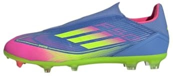 adidas Performance F50 League FG Stealth Victory blaugelbrosa, 43 1/3 Unisex