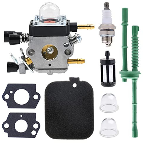 BenTsD Compatible with C1Q-S68 C1Q-S64 Carburetor Fit for Stihl BG45 BG46 BG55 BG65 SH55 Leaf Blower 4229 1200 606 Zama C1Q-S68 with Tune Up Service Kits