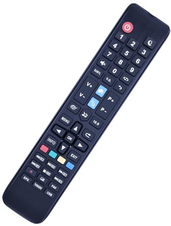 CLVIZCXOM TV Fernbedienung für TD Systems K32DLX11HS / Hisense EN2X27HS | Kompatibel mit K40DLX11FS K24DLX11HS K43DLX11US K43DLJ10US K50DLX11US K50DLJ10US K55DLJ10US K58DLX11US K50DLJ11US K50DLJ12US
