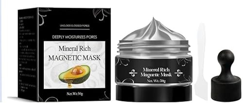 Mineralienreiche Magnetmaske, Peel-Off-Gesichtsmaske, Hautpflege, Schädigt die Hautbarriere nicht, Tiefenreinigung, Für alle Hauttypen geeignet