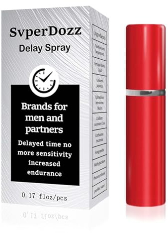 SvperDozz Desensitising Topical Spray — Men's Delay Spray — Rapidly Enhances Stamina and Endurance — Helps You Last Longer in Bed — 5ML