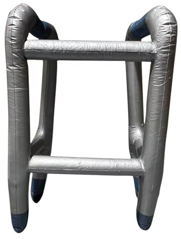 Aufblasbare Walker-Requisite – lustiges Kostümzubehör für alte Männer, aufblasbares Gag-Spielzeug | Neuartiger Gehwagen für Theateraufführungen, Spukhäuser, Weihnachtsfeiern, Ruhestandsgeschenke und t