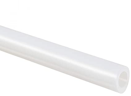 sourcing map Tuyau en Silicone 7mm ID x 10mm OD 1 Mètre de Long Tuyau Flexible en Caoutchouc de Silicone pour Eau et Air Translucide pour le Transfert d'Eau