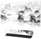 LL-COEUR XXL Paysage Tapis de Souris 70x30x0,3cm, Grand Ordinateur Gaming Mouse Pad Bureau Table Mat (700x300x3mm, Paysage 2)