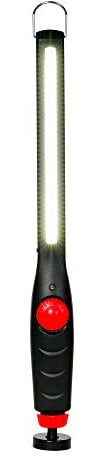 STIER Akku LED Werkstattleuchte, 600 Lumen, tageslichtweiß, verstellbar mit Magnet, Stablampe Kfz, Lampe, Werkstattlampe, Inspektionsleuchte, 2200 mAh Akku