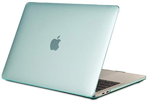 TECOOL Hülle nur Kompatibel mit MacBook Pro 16 Zoll 2019 mit Touch Bar (A2141), Ultradünne Schutzhülle Hartschale Case, Kristall Minzgrün