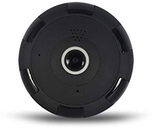 Chenzinan Panoramic Monitor Camera, Wireless Wifi Surveillance Camera, VR Fisheye, 360 Degree HD Mobile Phone Remote Security Camera