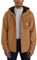 Carhartt Men's Rain Defender Relaxed Fit Heavyweight Hooded Shirt Jacket, Oiled Walnut Heather, 2X-Large