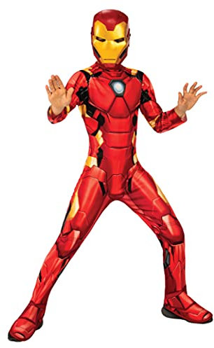 Rubies Official Marvel Avengers Iron Man Classic Childs Costume, Kids Superhero Fancy Dress, X-Small, Red Halloween