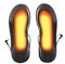 Heating Insole Electric USB Rechargeable Heated Thermal Sole Trimmed Winter Foot Warmer,Sports Socks