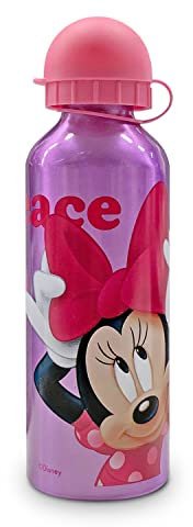 Gourde enfant Disney Minnie Mouse Bouteille en aluminium et bec 500 ml 4964