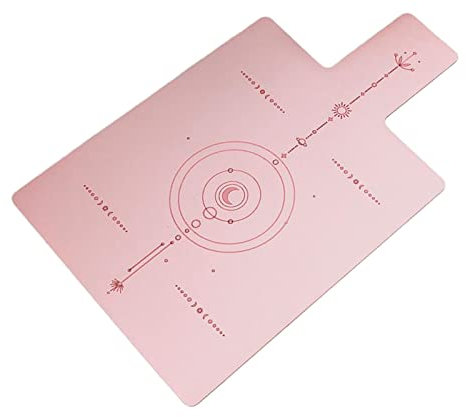 Baoblaze Pilates Reformer Matte, Trainingsmatte, Pilates Training, Pilates Matte für Reformer, Schutzpolster, ROSA