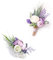 Ansofi Violette Ansteckblume und Knopflochblume Set Künstliche Rose Handgelenk Corsage und Boutineers für Bräutigam, Trauzeugen, Brautjungfern, Abschlussball, rustikale Vintage-Hochzeitsdekoration