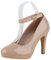 VAN HILL Damen Klassische Pumps Stiletto Schuhe Elegante Lack Absatzschuhe Party Freizeit Abendschuhe 211921 Nude Lack 37