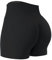Yiifit Sport Short Damen Scrunch Butt Gym Yoga Hintern Heben Hohe Taille Workout Sport Shorts Black Medium