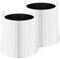 XBWW 2 Packs Blue Pure 511 HEPA Replacement Filters Compatible with Blueair Blue Pure 511 Air Cleaner Purifier, 2 Stages Filter of H13 True HEPA and Activated Carbon Filter