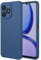 TAUYN Coque pour Realme Note 50, Très Mince Doux Liquide Silicone Housse, TPU Silicone Antichoc Protection Etui, Bleu