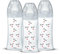 DODIE Lot de 3 Biberons anti-colique, Mathilde Cabanas, Tetine Plate, 330mL Transparente