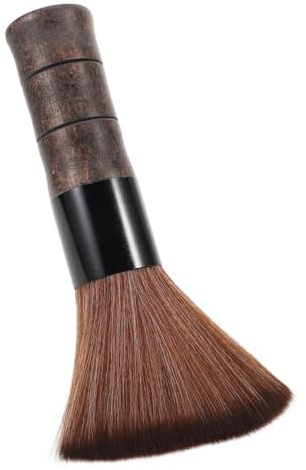 Beatifufu Bartbürste zur Haarentfernung Bartpflegebürste für Männer Tragbare Handbürste zur Bartreinigung Friseurbürste für Bart und Haare Kleine Bartbürste für Unterwegs